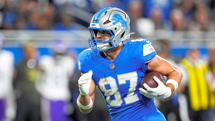 Lions 'hopeful' TE Sam LaPorta will return this season
