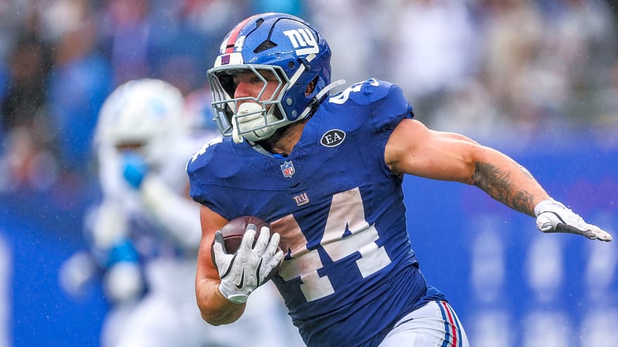 Giants' Cam Skattebo hit with surprising fine for hard-nosed play