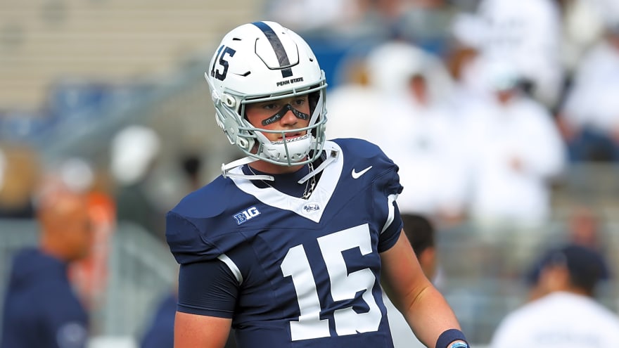 Penn State coach defends Drew Allar 