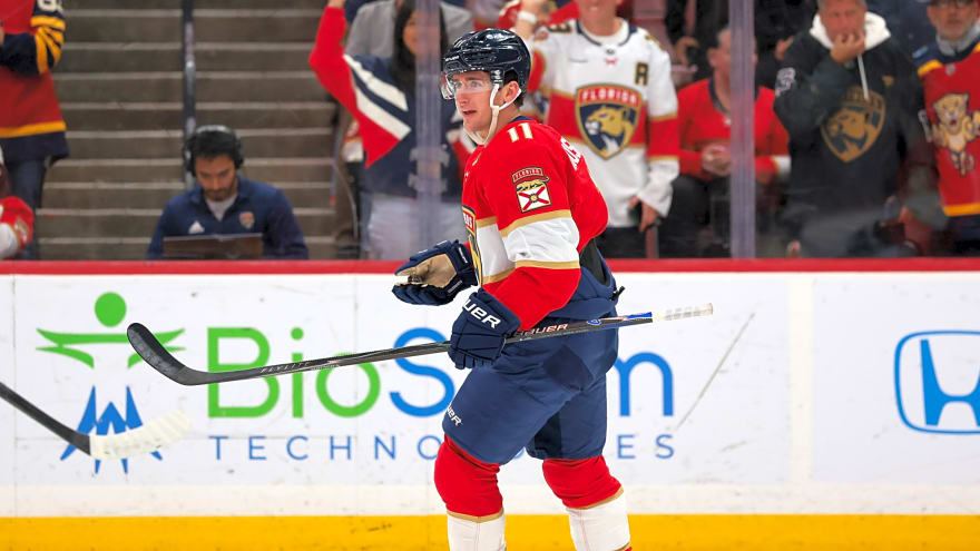Kraken and Panthers Make a Trade, Mackie Samoskevich Going to Seattle