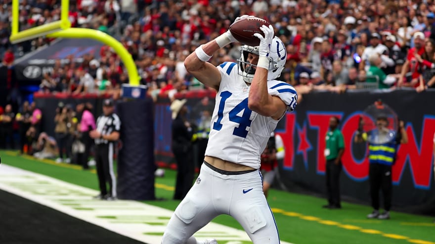 Alec Pierce Lands $114M Deal as Colts Bet the Farm on Vertical Offense