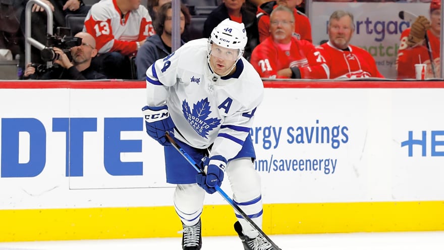 Craig Berube says Morgan Rielly is questionable for Friday’s game vs. Sabres