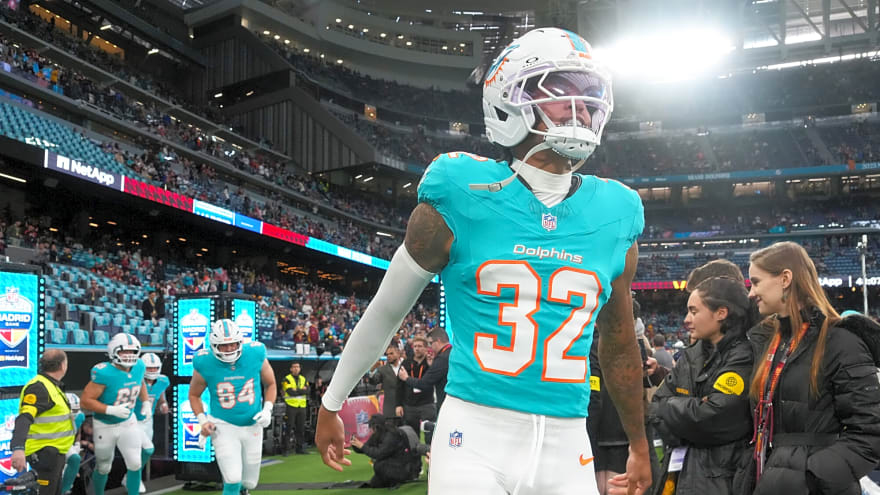 Dolphins CB JuJu Brents to undergo season-ending foot surgery