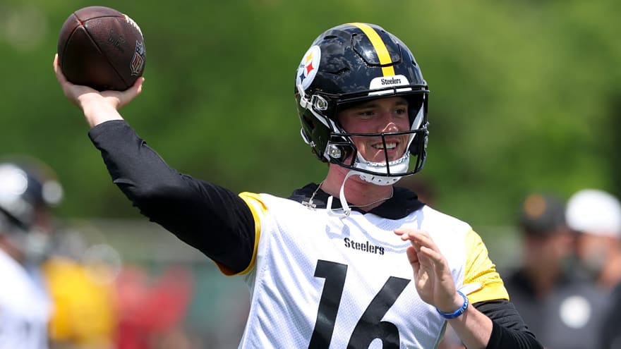 Steelers' Kaden Wetjen Gives Extremely Encouraging Update On Fellow Rookie Drew Allar