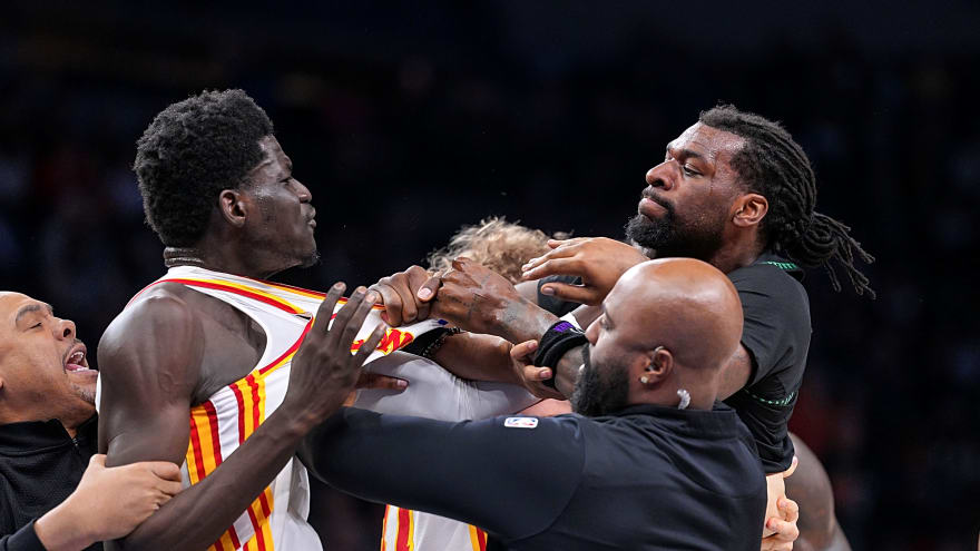 Timberwolves’ Reid, Hawks’ Gueye Fined $35K