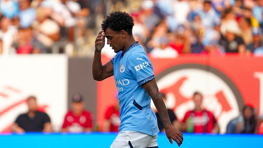A Manchester City winger is far from the finished product