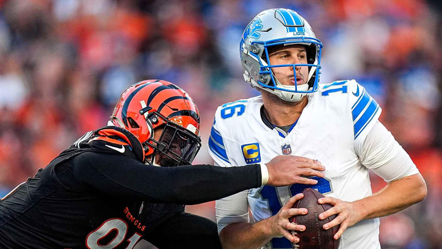 Jared Goff Addresses Lions LT’s Mistakes Amid Taylor Decker’s Uncertain Future