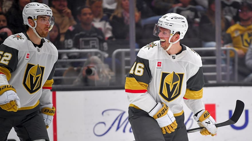 Golden Knights beat Kings 6-4 with five-goal third