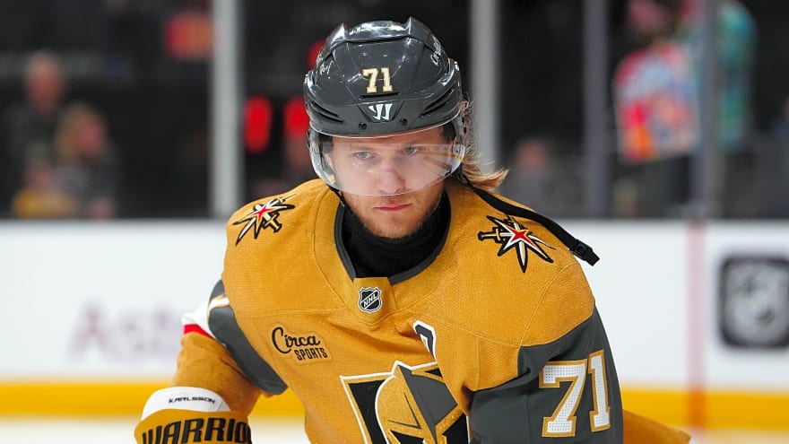 Golden Knights confirm injury news on forward William Karlsson