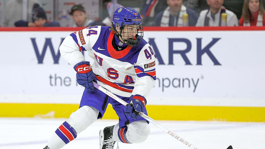 Capitals To Sign Cole Hutson To Entry-Level Contract