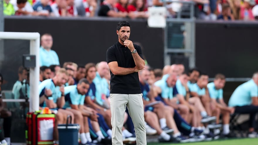 Cup final manager says he is learning from Mikel Arteta