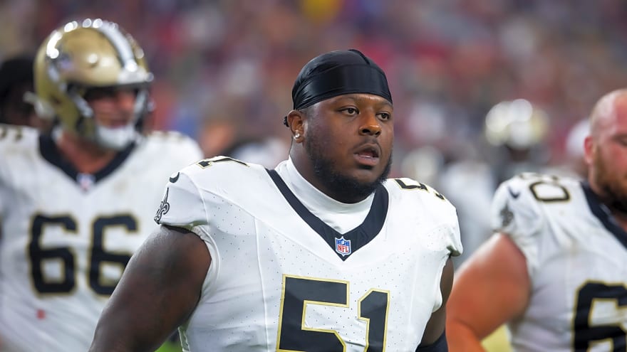 Saints’ Cesar Ruiz suffers high ankle sprain
