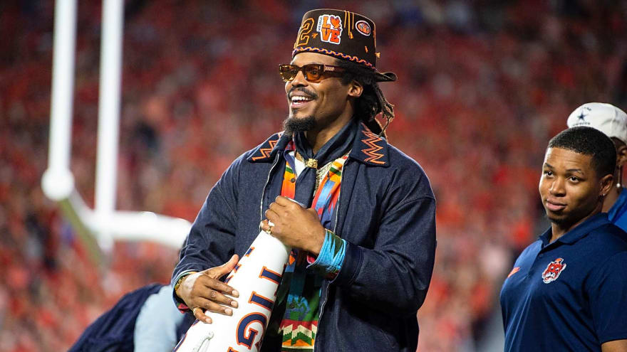 Cam Newton takes victory lap after Patriots lose Super Bowl