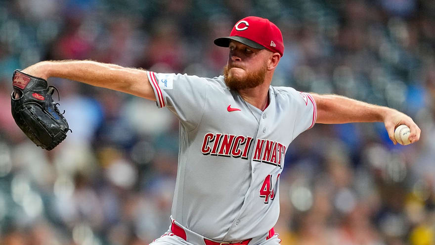 Reds pitcher berates ‘f—ing fata–‘ umpire for costing him an inning-ending out