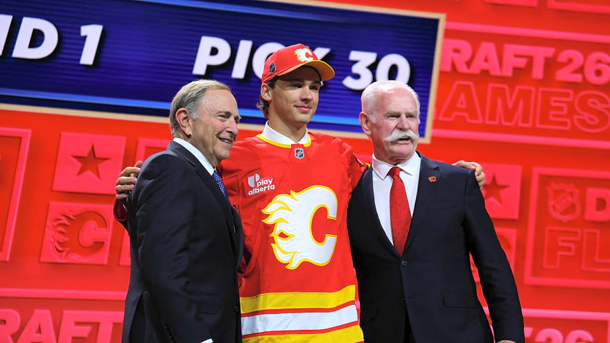 Flames receive an ‘A’ in Daily Faceoff’s post-draft report card