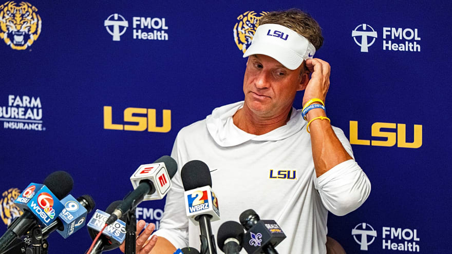 Lane Kiffin made a mistake this week and he needs to make sure it doesn’t happen again because it’s not what LSU needs right now