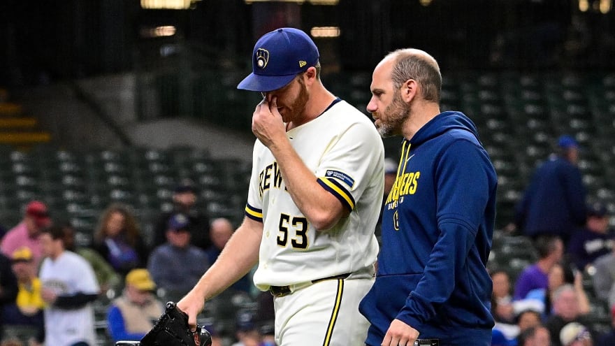 Brandon Woodruff Removed From Start After Velocity Dip