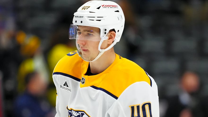 Predators Sign Fedor Svechkov To Two-Year Extension
