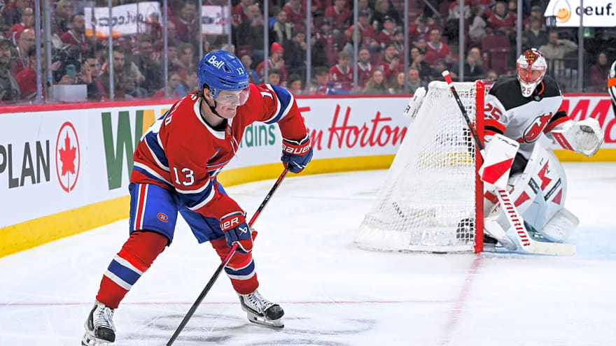 'Shut up': We wonder if Cole Caufield was addressing the crowd