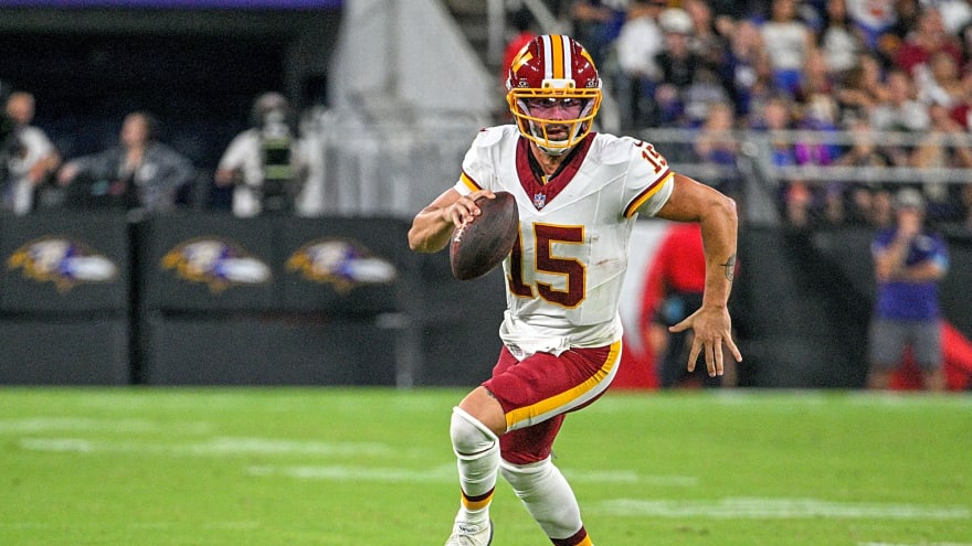 Report: Washington Commanders waiving QB Sam Hartman