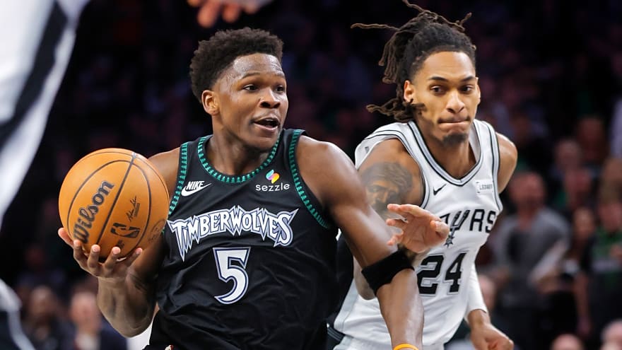 Winners, losers from NBA playoffs: Anthony Edwards comes up big