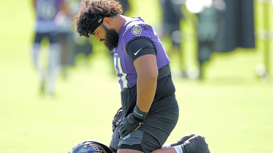 The Ravens Would Be Fools To Move Vega Ioane From Center Now. Don't Do It