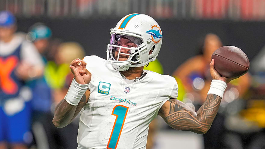 Tua Tagovailoa addresses talk of Dolphins benching him