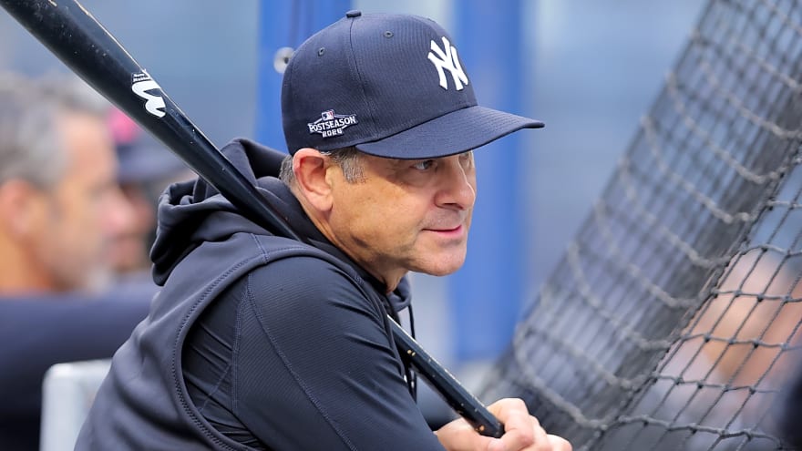 Yankees make a major decision on manager Aaron Boone