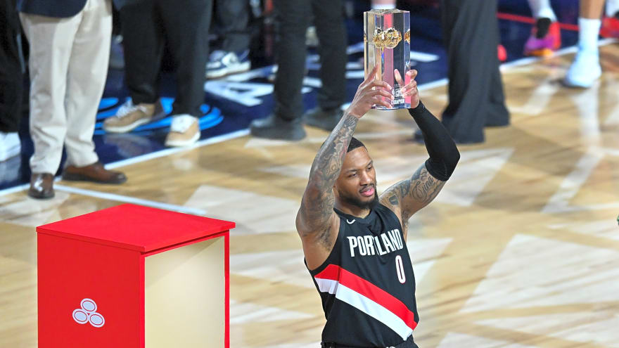 Damian Lillard stuns with 3-point Contest win amid Achilles rehab