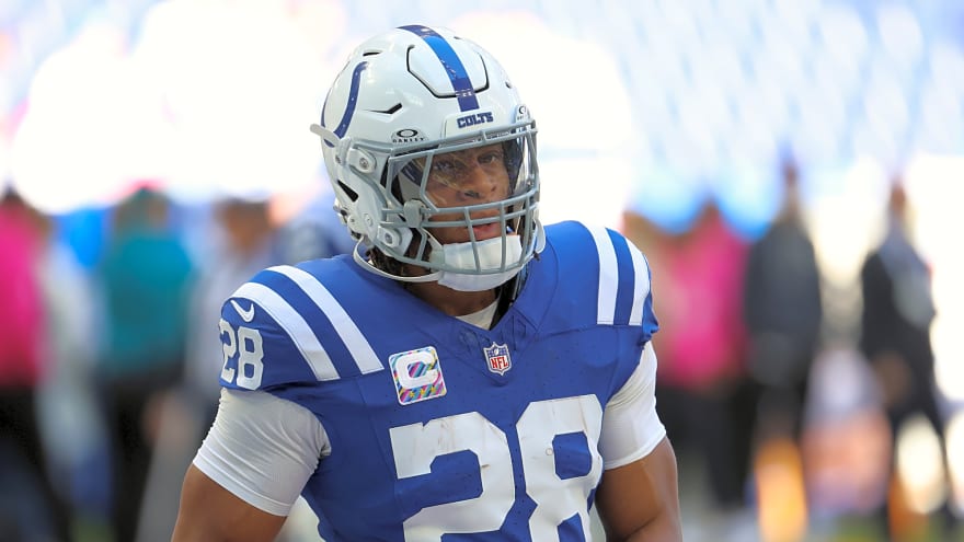 Colts RB Jonathan Taylor hasn't given potential trade 'any thought'