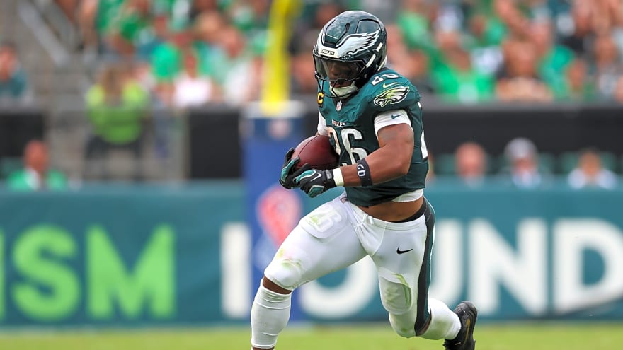 Eagles RB Saquon Barkley (stinger) returns; TE Dallas Goedert (knee) questionable