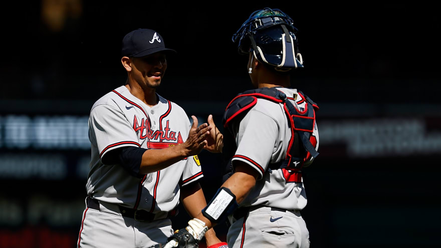 Carlos Carrasco is back with the Braves