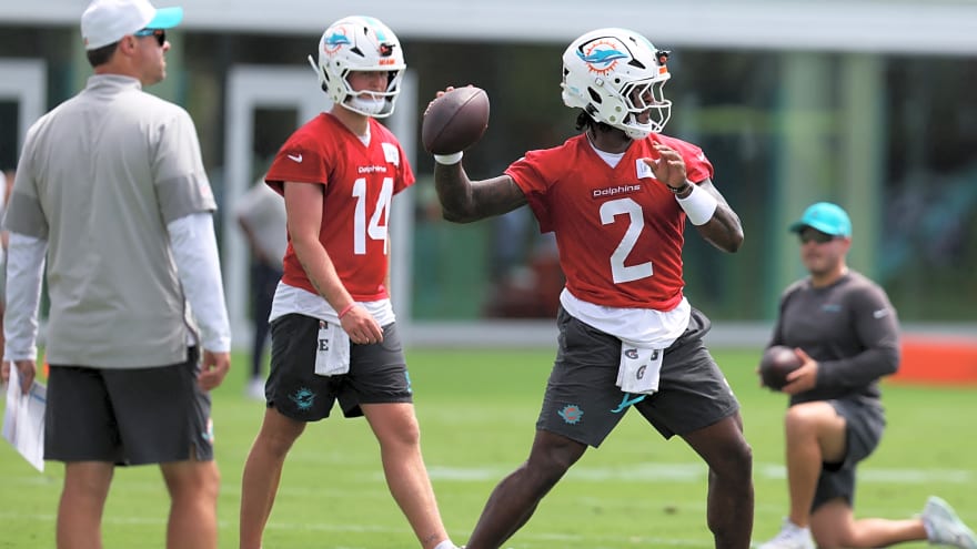Dolphins' Malik Willis slotted in Tier 4 of fantasy QB tiers