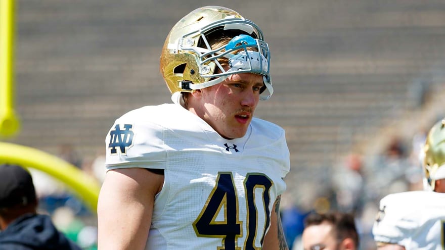 Notre Dame football has plenty of Transfer Portal options to turn to following the loss of defensive end Joshua Burnham