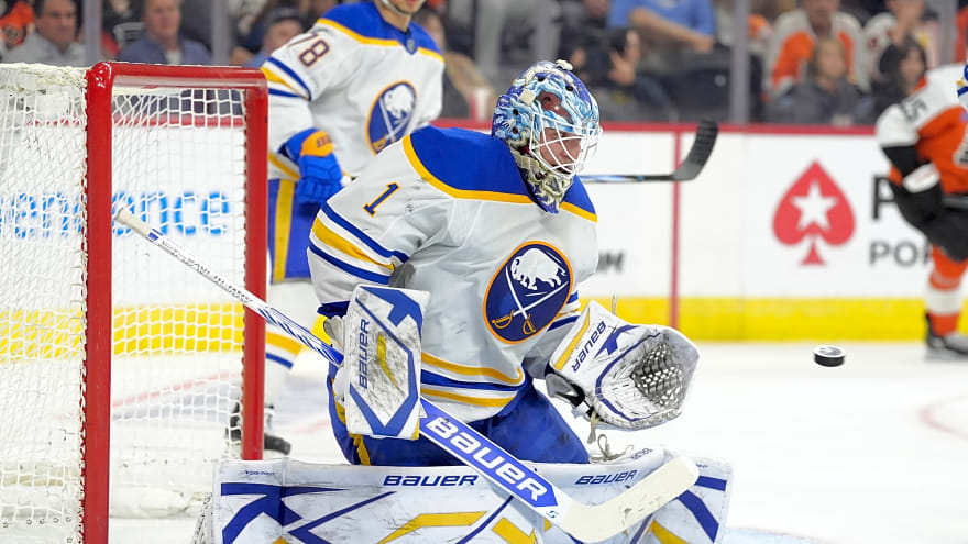 Sabres’ Ukko-Pekka Luukkonen day-to-day with lower-body injury