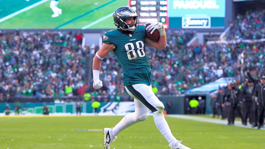 Change In Eagles' Red-Zone Philosophy Opens Opportunities For Dallas Goedert