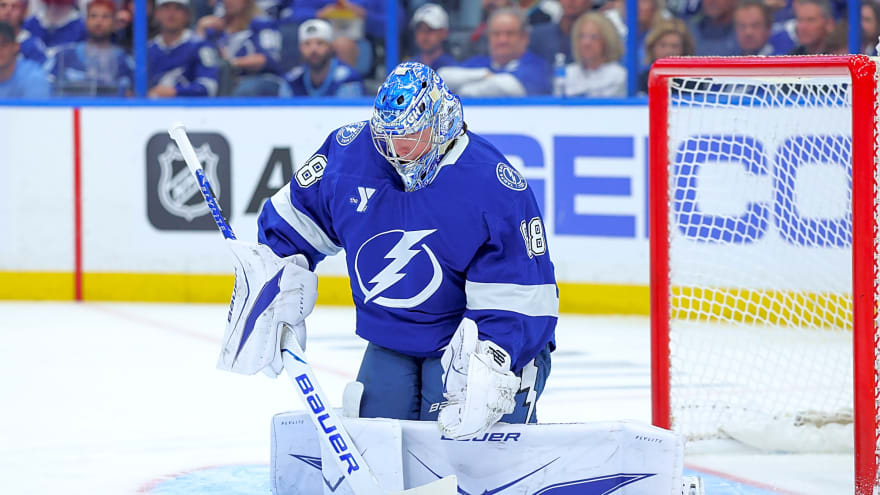 Lightning Goalie Andrei Vasilevskiy Nets Latest Vezina Finalist Nod