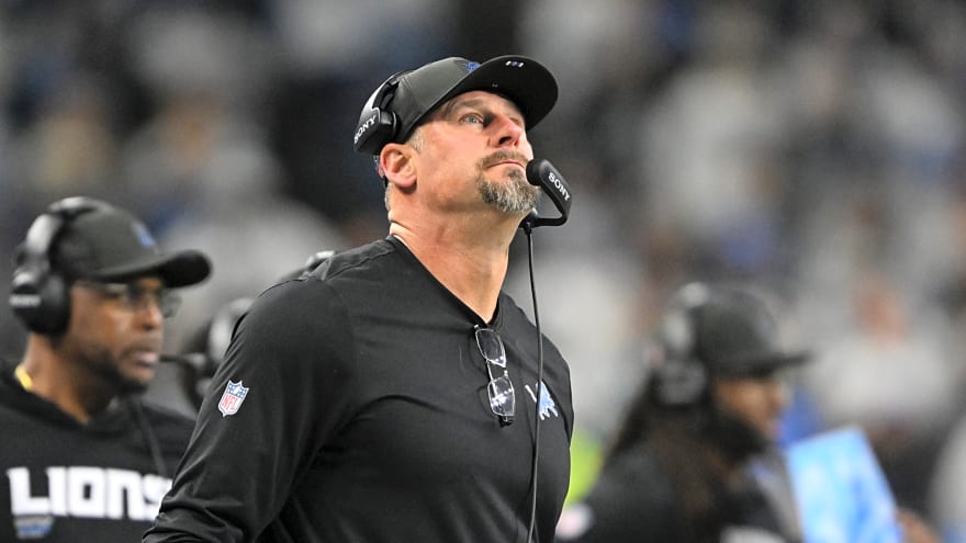 Detroit Lions Dan Campbell Impressed With Rookie’s Performance In Week 13 Victory