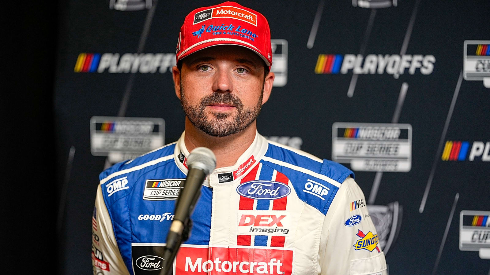 Josh Berry No. 21 car destroyed after contact from Chase Elliott, championship chances take massive hit