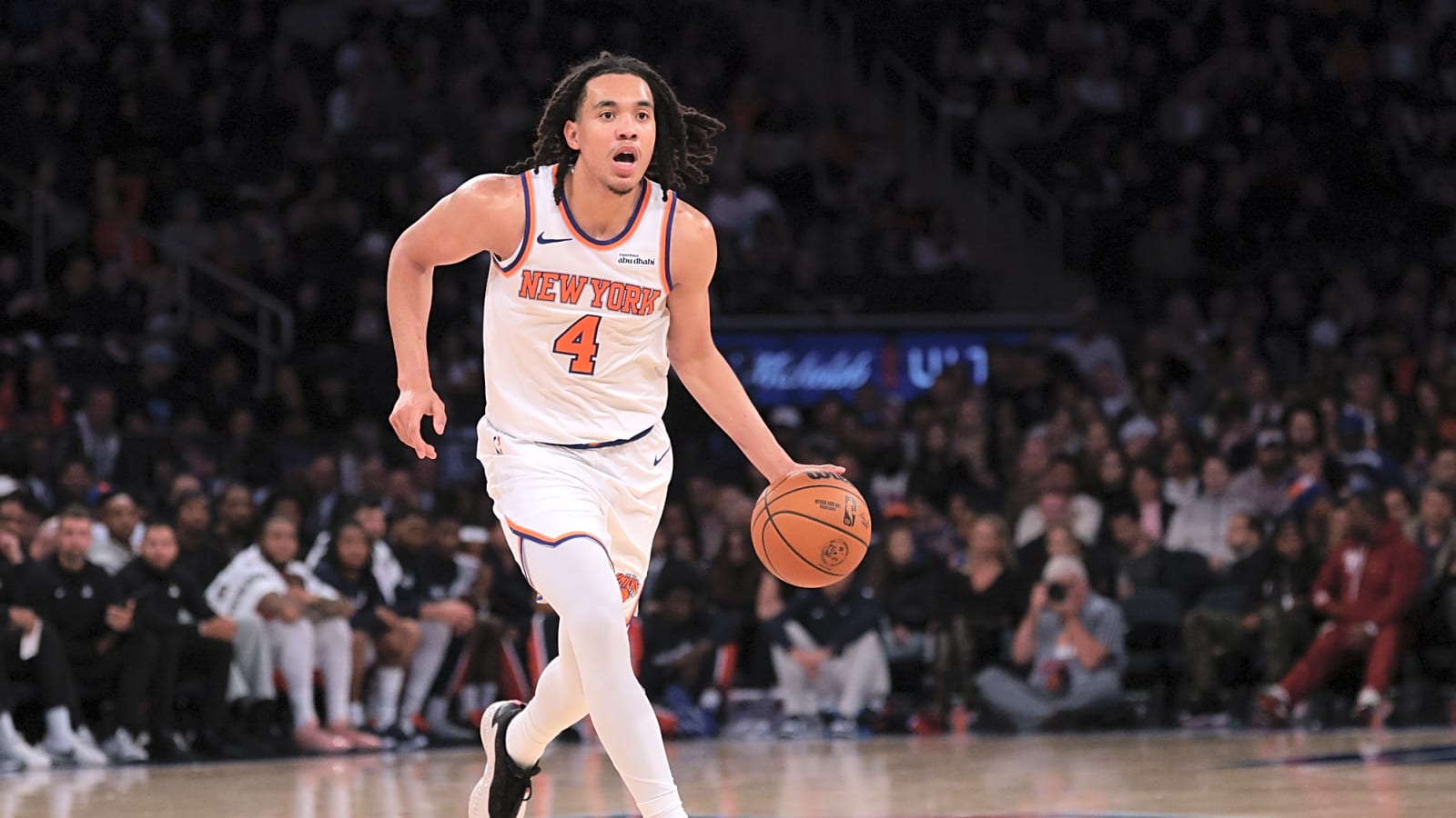 Knicks pick up third-year option on Pacome Dadiet