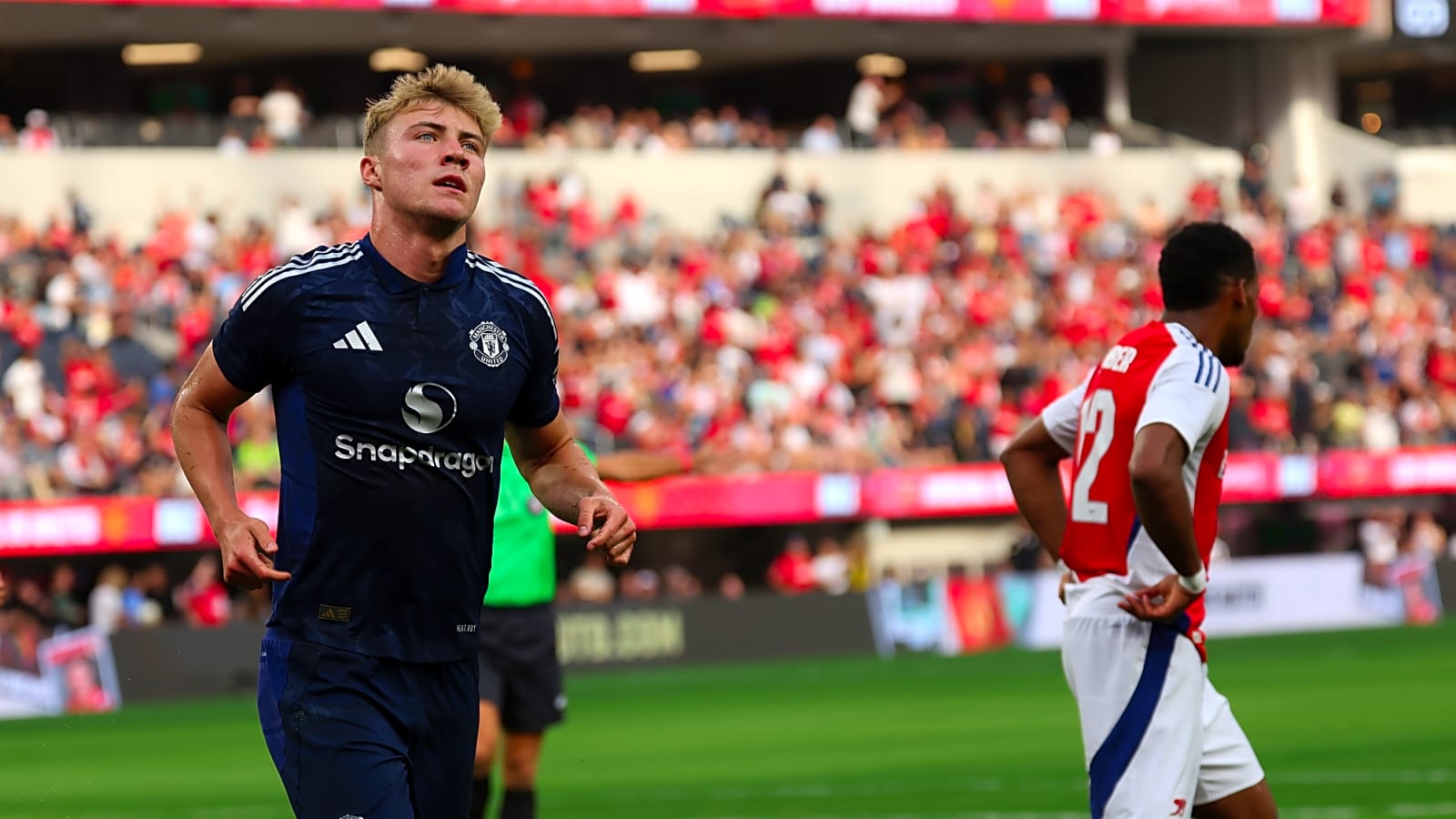 Rasmus Hojlund injured in Napoli win