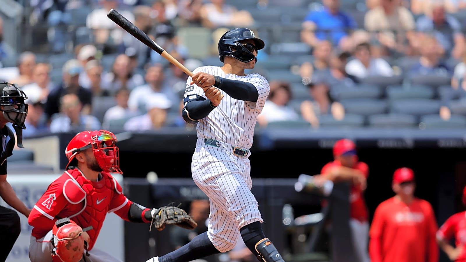 Grisham, Goldschmidt Go Back-to-Back as Yankees End Skid with 7-3 Win Over Angels