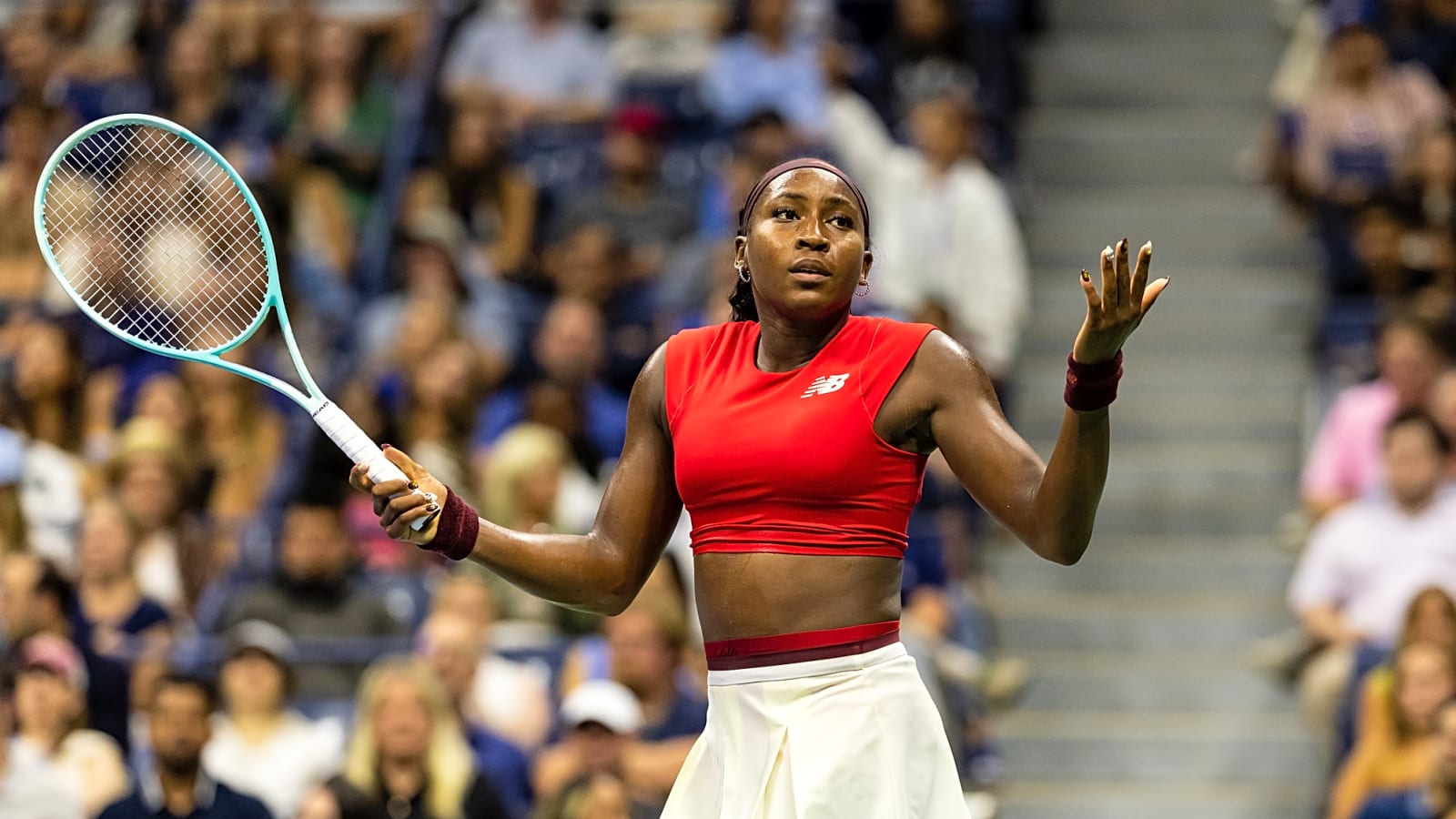 Rennae Stubbs pinpoints improvements in Coco Gauff&#39;s serve after American&#39;s nail-biting first round victory at US Open
