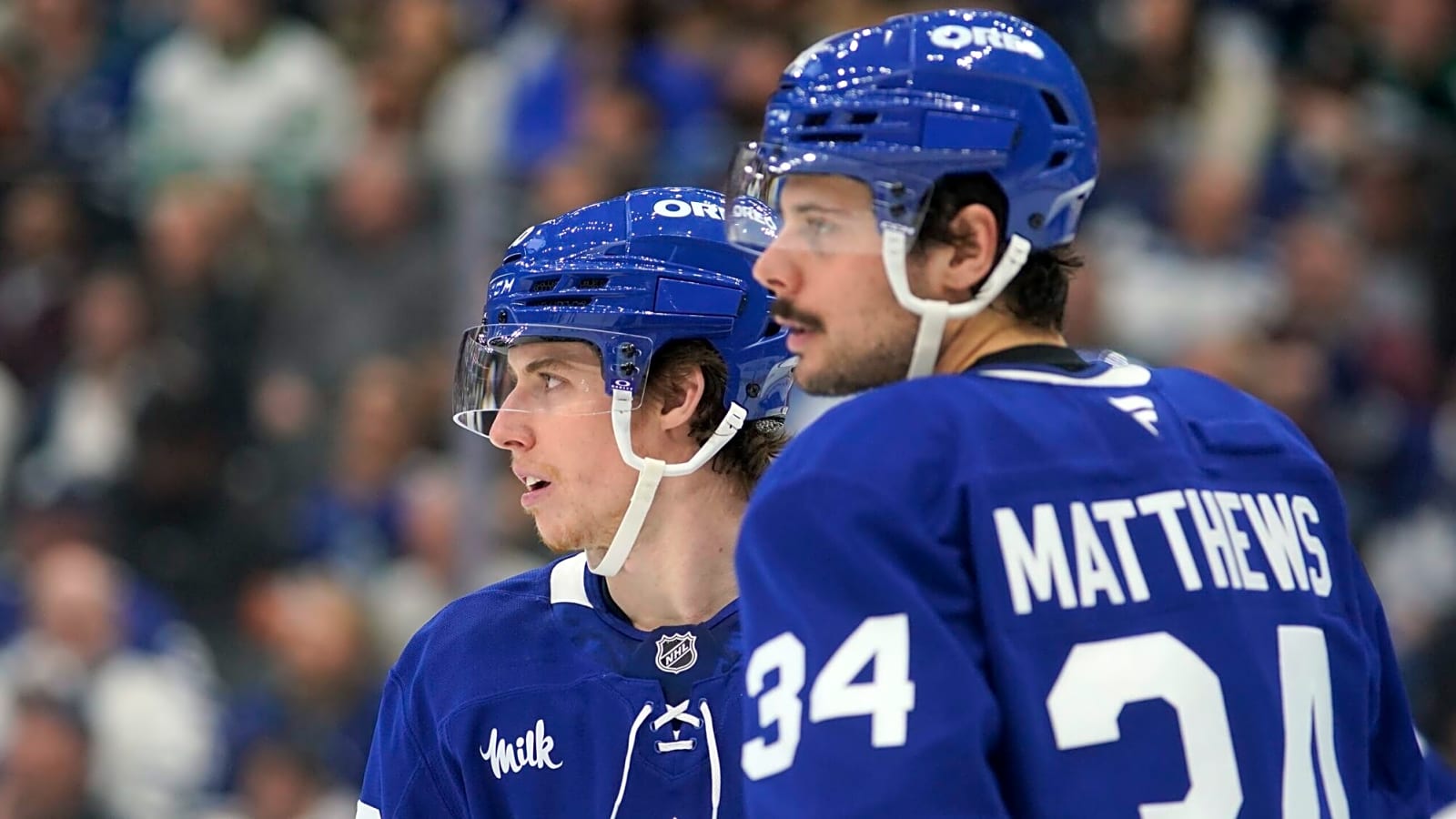Auston Matthews opens up about Mitch Marner's departure from Maple Leafs