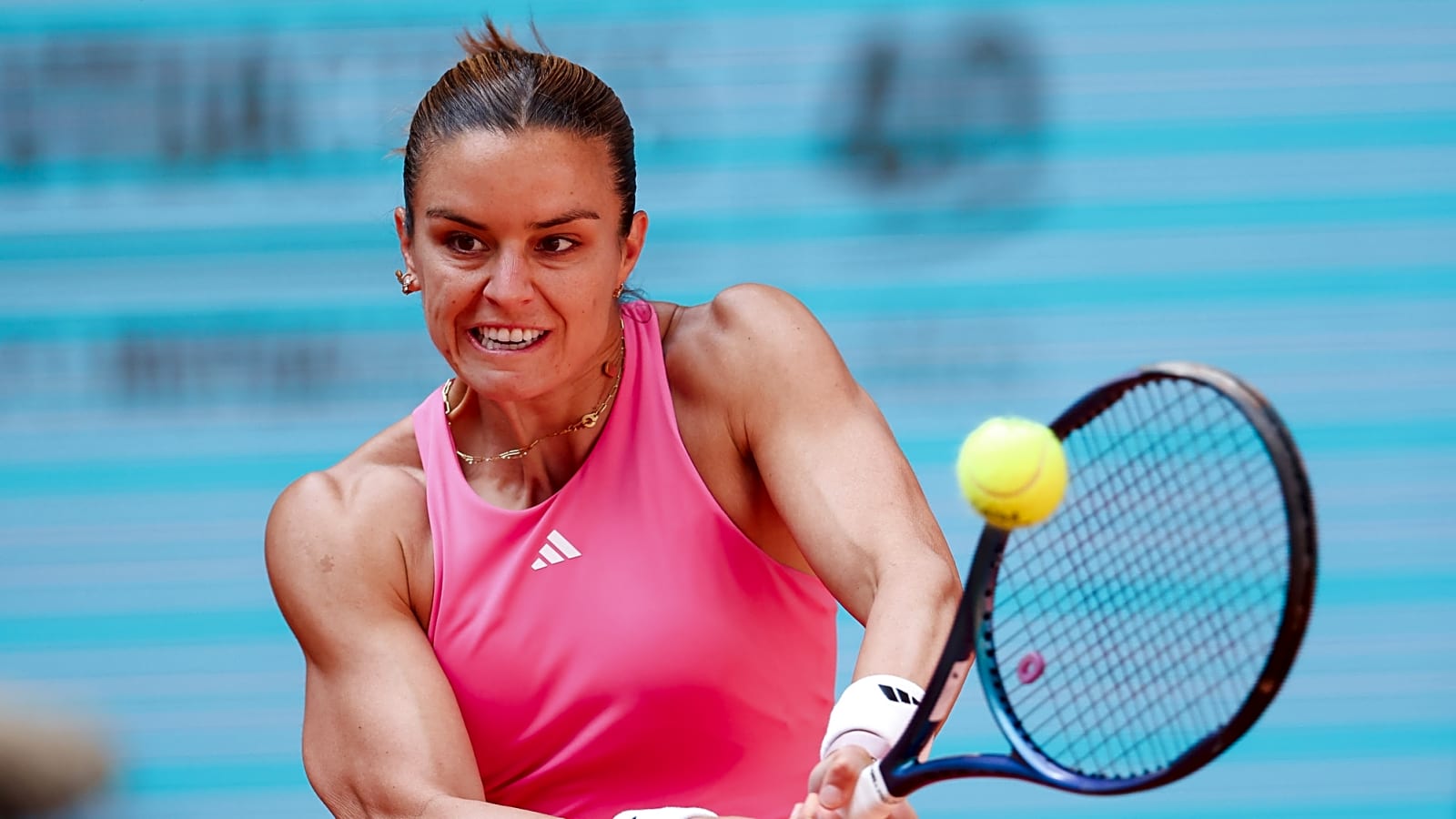 Unfortunate end: Belinda Bencic&#39;s injury propels Maria Sakkari into Rome Open second round