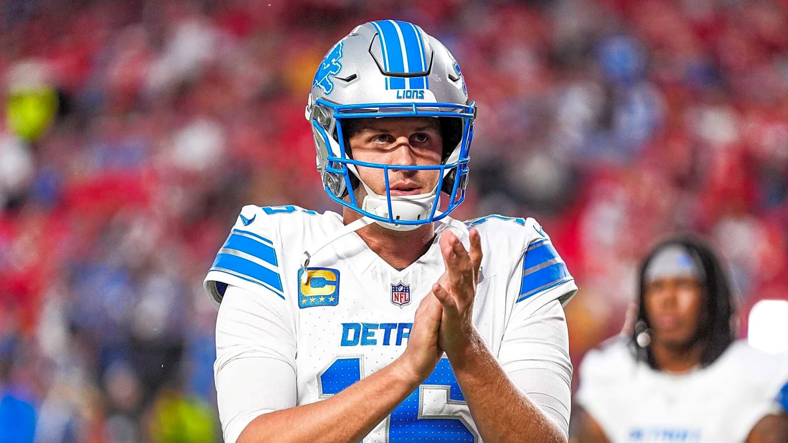 Lions lose touchdown on illegal motion by Jared Goff