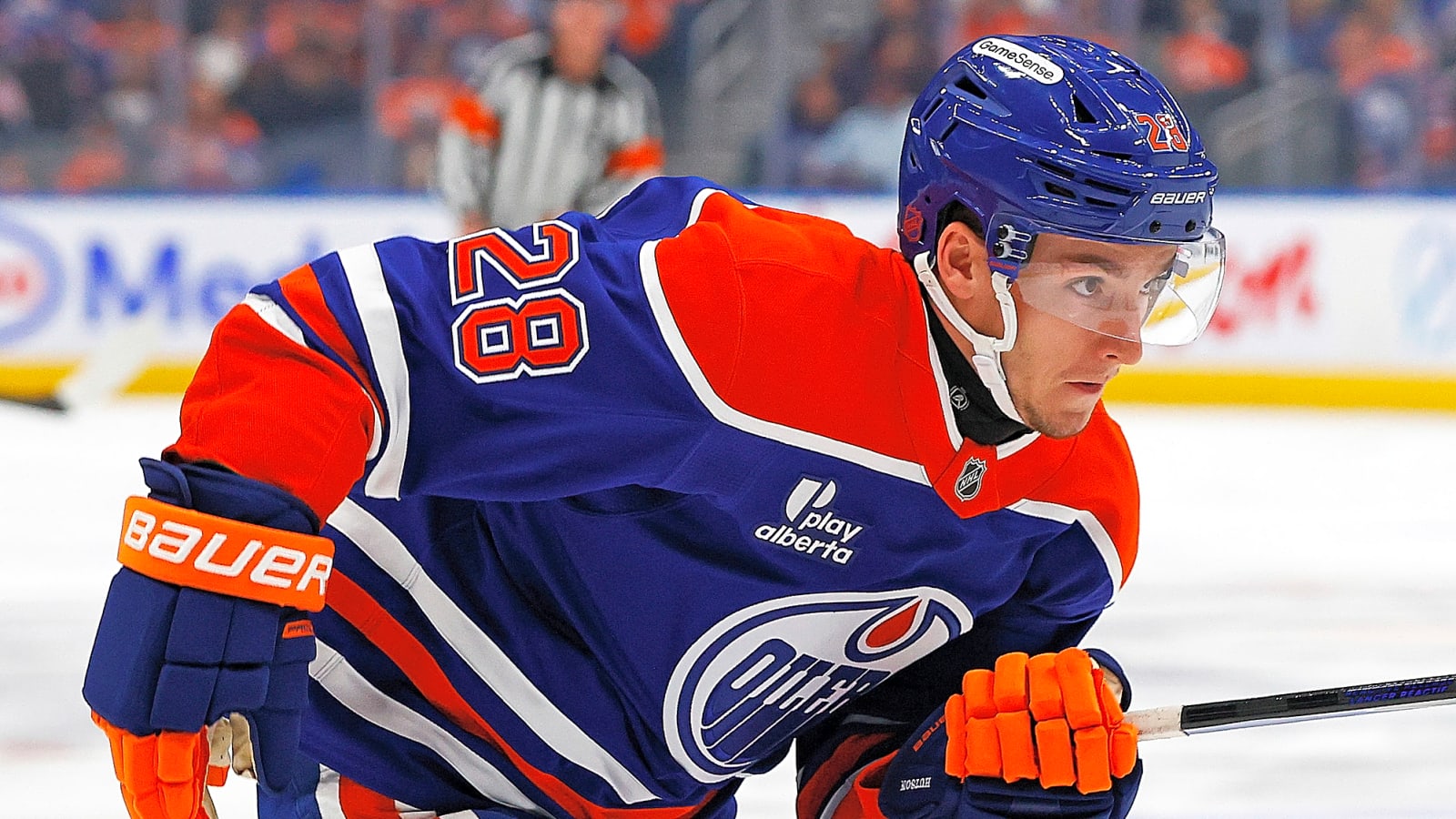 Oilers top line shines in win over Flames rookies