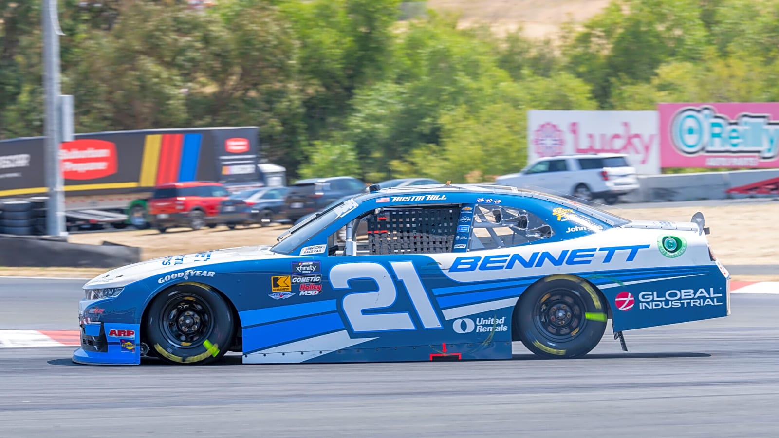 NASCAR VP Elton Sawyer explains decision to suspend Austin Hill