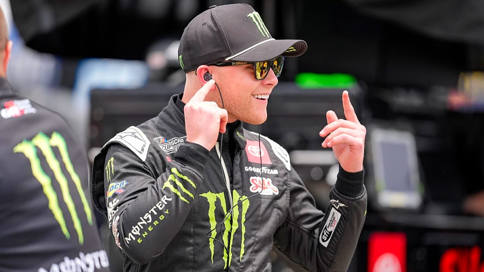 Watch: Ty Gibbs Attempts To Hit Brad Keselowski’s Pit Crew