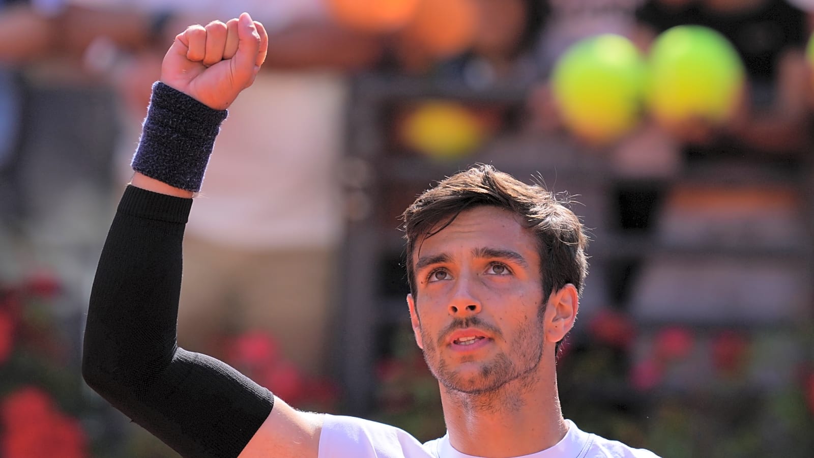 Watch: Lorenzo Musetti's interview at Rome Open interrupted by adorable son